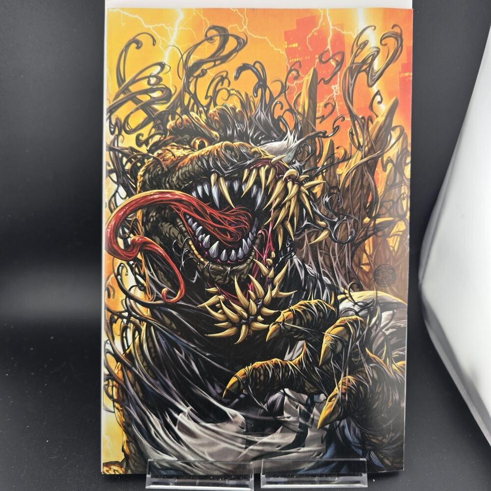 GODZILLA DESTROYS THE MARVEL UNIVERSE #2 1:100 MARK BROOKS VIRGIN VARIANT NM 9.8